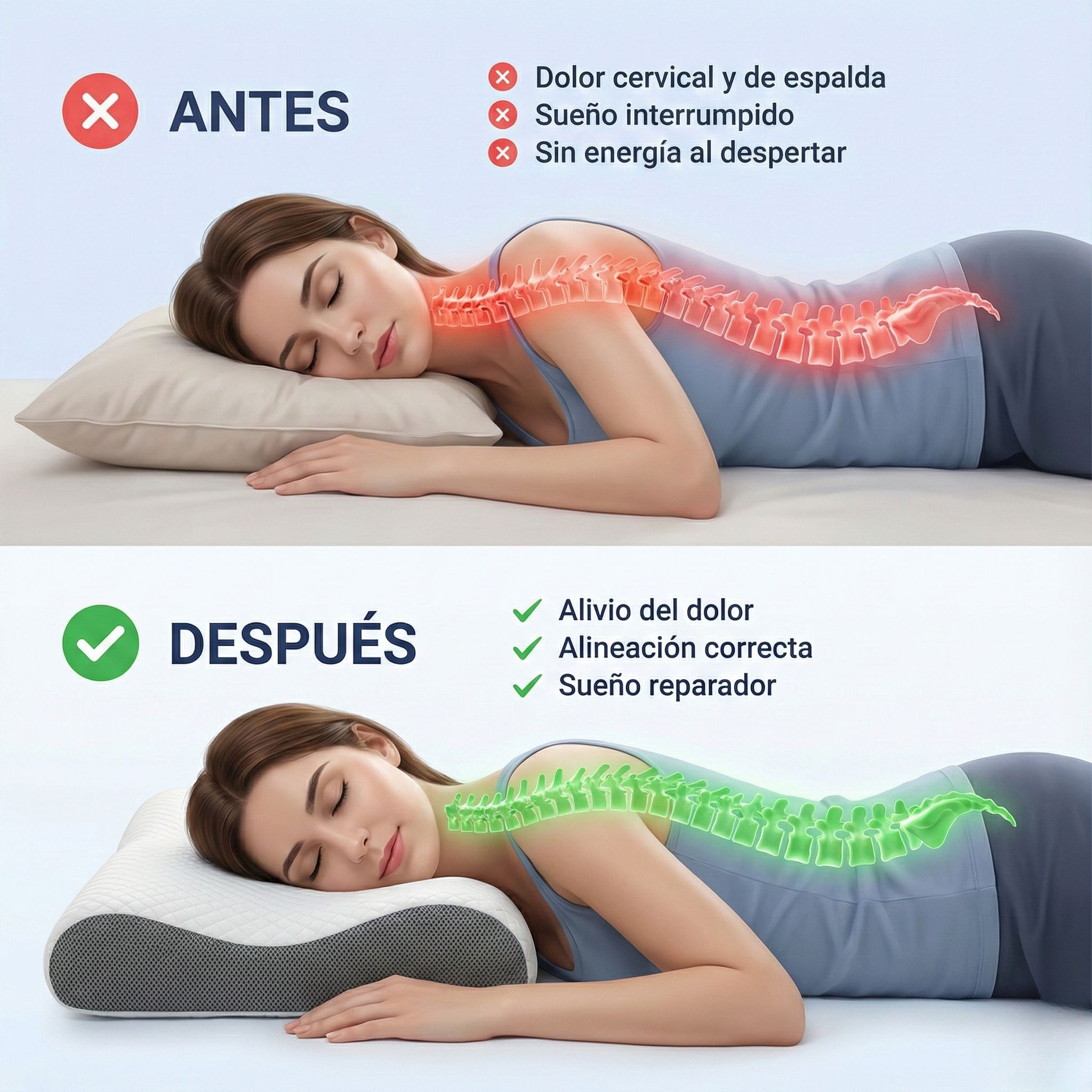 Almohada Ergonómica Premium